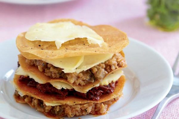 Millefeuille aux Légumes d'été et à la Tomme de Savoie